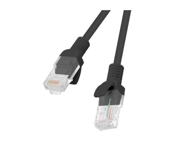 Lanberg Kabel sieciowy Patchcord Cat.5E 5 mb Czarny - 1462474 - zdjęcie 3